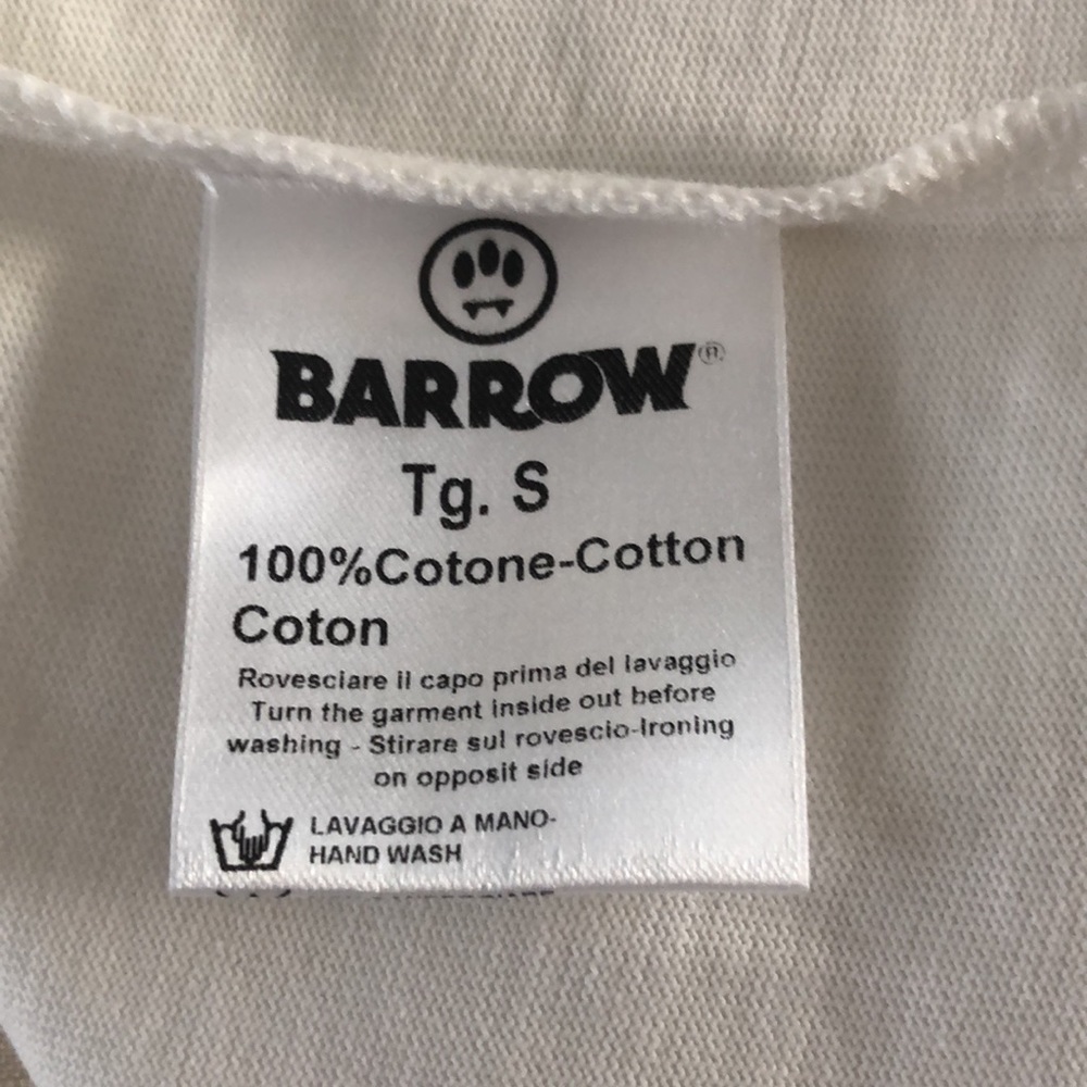 Barrow Logo-print Cotton T-shirt, Made in Italy - Picture 7 of 8